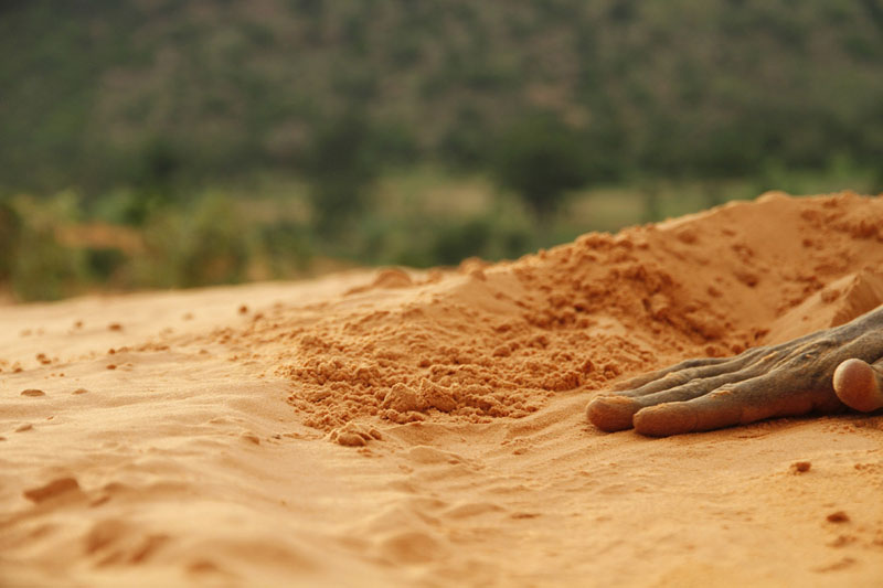 appel dans le sable © Armelle Razongles