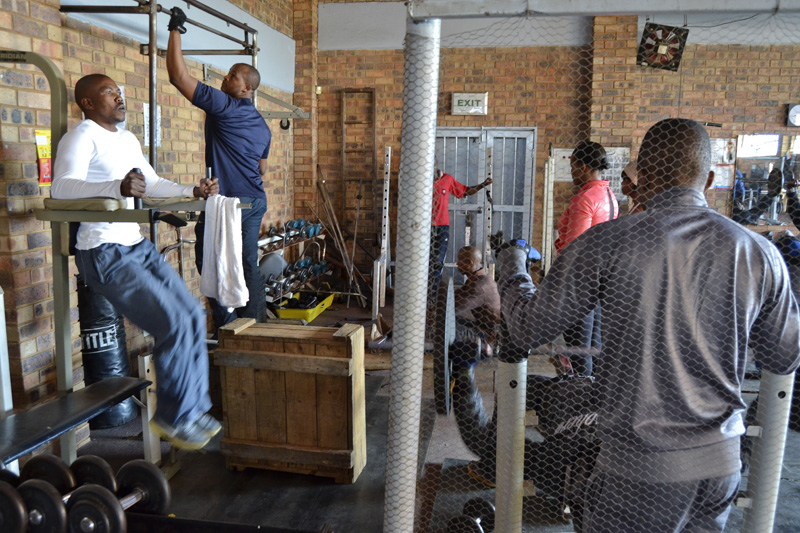 Bodybuilders © Ernest Dlamini