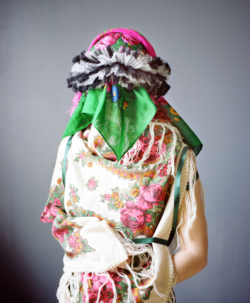 Camouflage aux foulards © Marie Hudelot