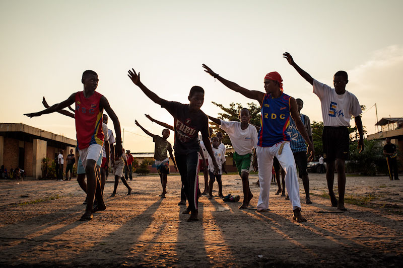 Capoeira, RDC Kinshasa , 2014 © Leonora Baumann